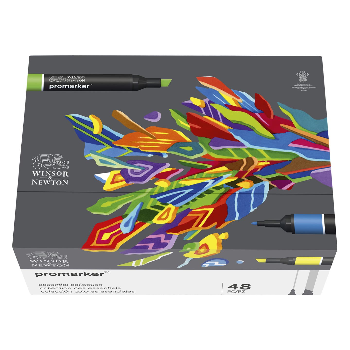 Winsor and Newton marker pen single set oily fast drying alcohol double-head soft head watercolor hand-painted design art test 6