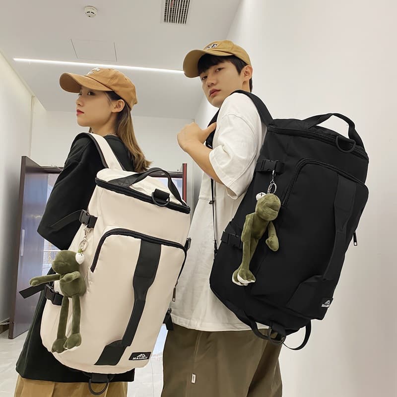 Short-distance travel bag portable backpack women's business trip luggage storage bag large capacity leisure sports fitness bag 2