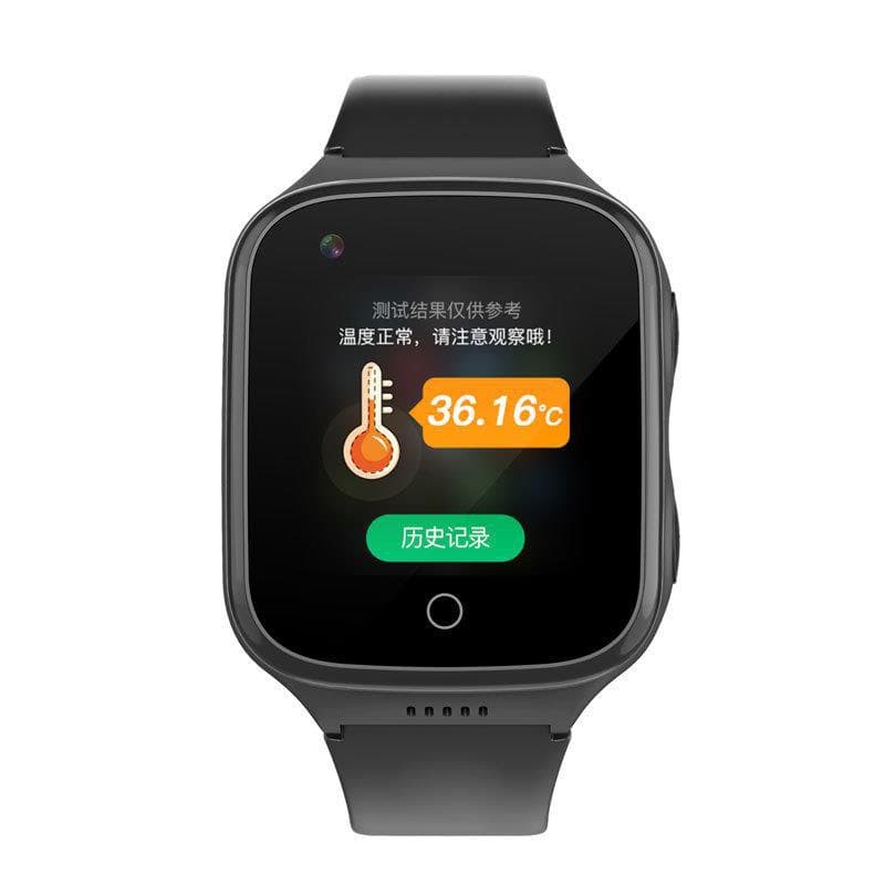 4G positioning elderly watch positioning bracelet full network with heart rate temperature test tracking locator cross-border watch 4
