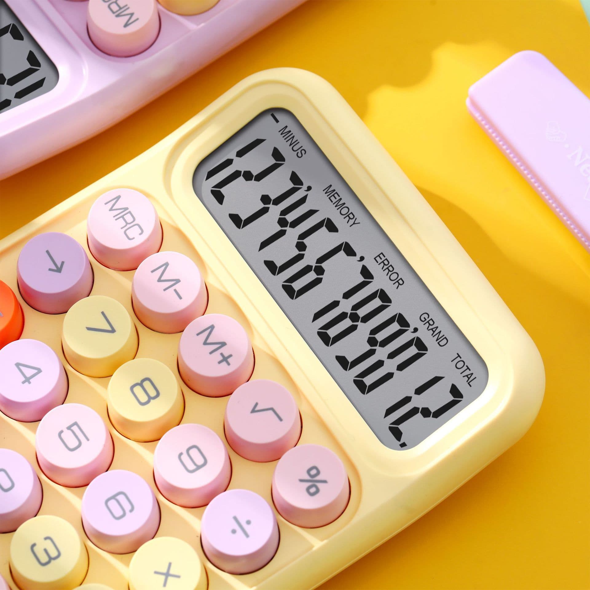 Color calculator mechanical keyboard desktop computer office dedicated high-looking creative student scientific calculator 5