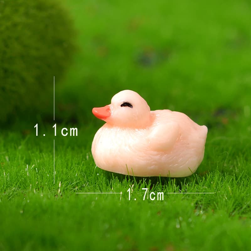 Cross-border mini cute little animal series, micro landscape gardening resin small ornaments, succulent potted small accessories 8