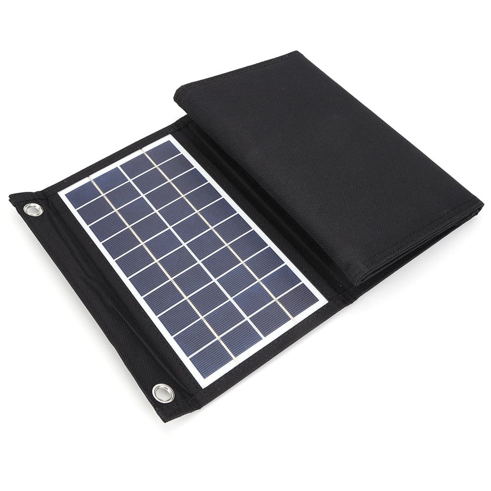 20W 5V Solar Folding Bag Charger Solar Outdoor Mobile Power Charging Board Dual USB 5