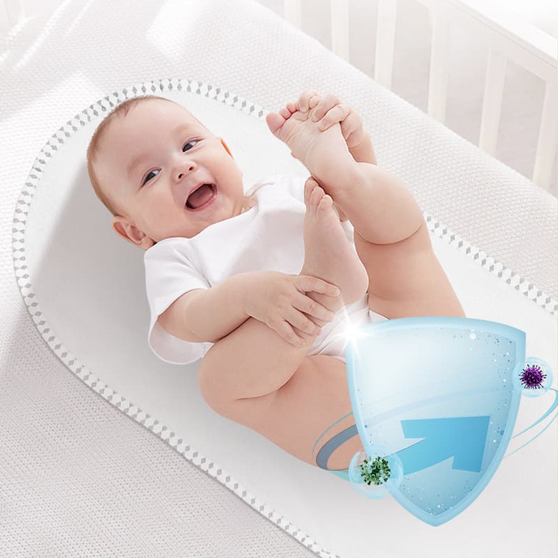 Baby changing pad pure cotton washable TPU waterproof breathable printed changing pad enlarged changing pad cross-border changing pad 4