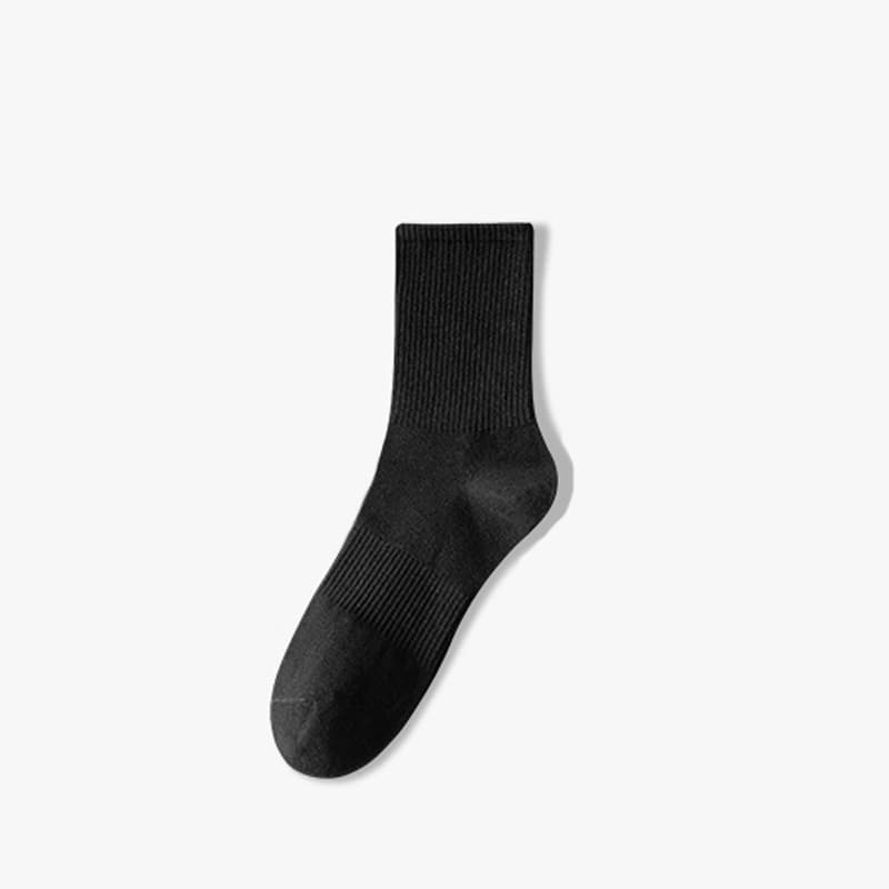 Zhuji socks men's spring and summer thin mid-calf sports socks sweat-absorbent deodorant antibacterial long pure cotton socks for women wholesale 8