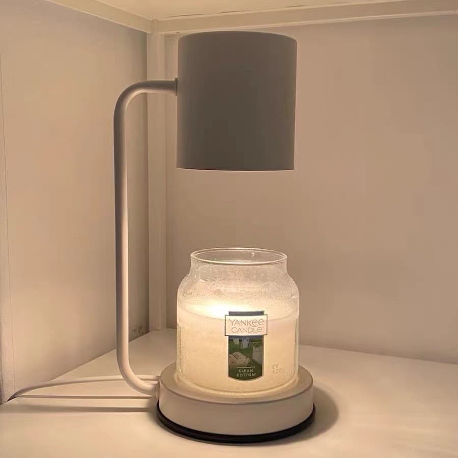 Fragrance wax lamp Nordic fireless scented candle lamp bedside table lamp bedroom atmosphere lamp melt candle lamp night light 4