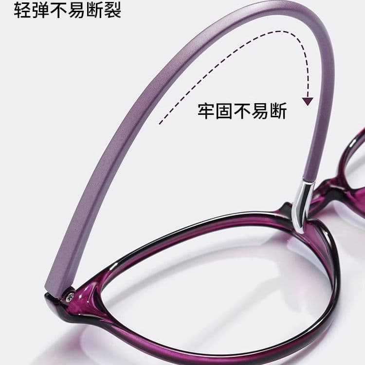 Danyang tr ultra-light high-end reading glasses for women, anti-blue light, high-definition, youthful and fashionable reading glasses, wear for a long time without dizziness 5