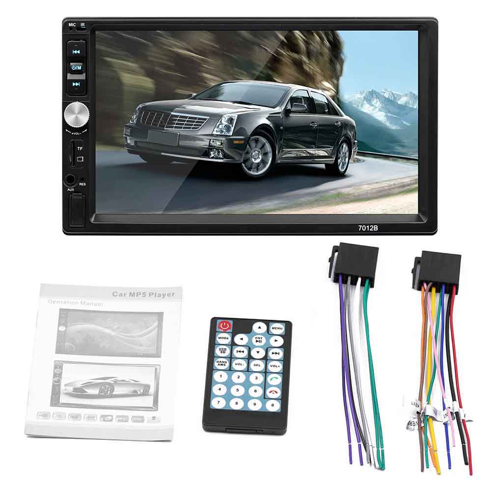 7018bMP5 HD large screen car bluetooth car inch player card radio car audio CD 5