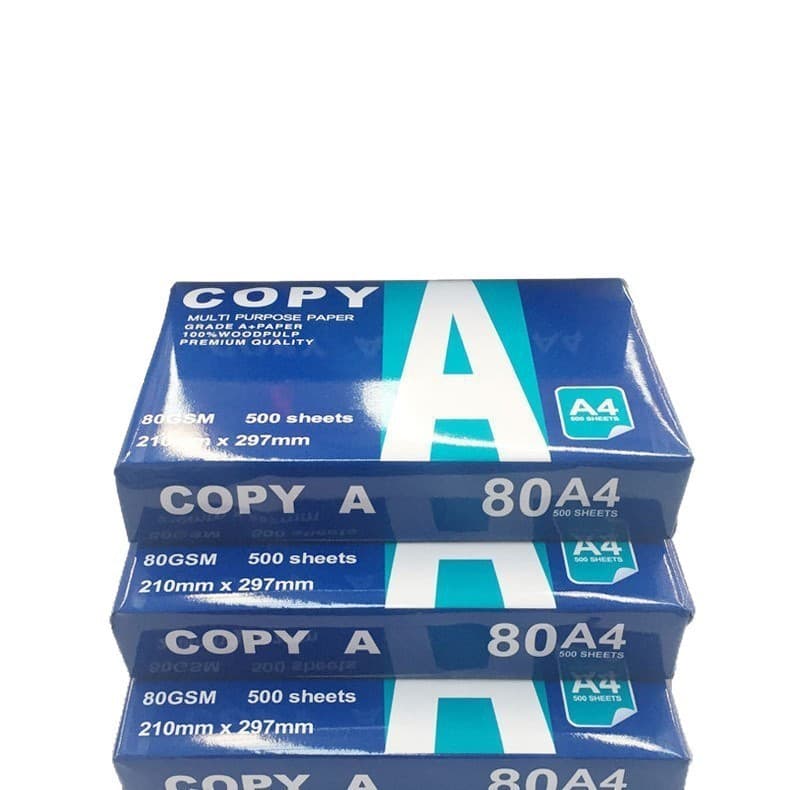 A4 70g pure wood pulp high white double-sided thickened electrostatic multi-functional copy draft paper office supplies paper 4