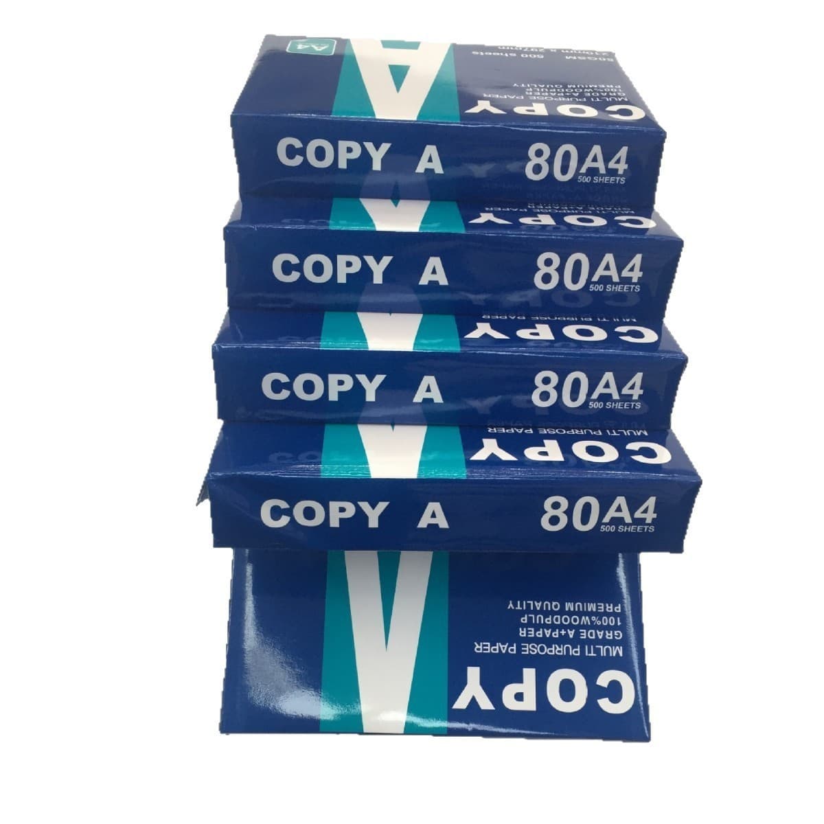 A4 70g pure wood pulp high white double-sided thickened electrostatic multi-functional copy draft paper office supplies paper 5
