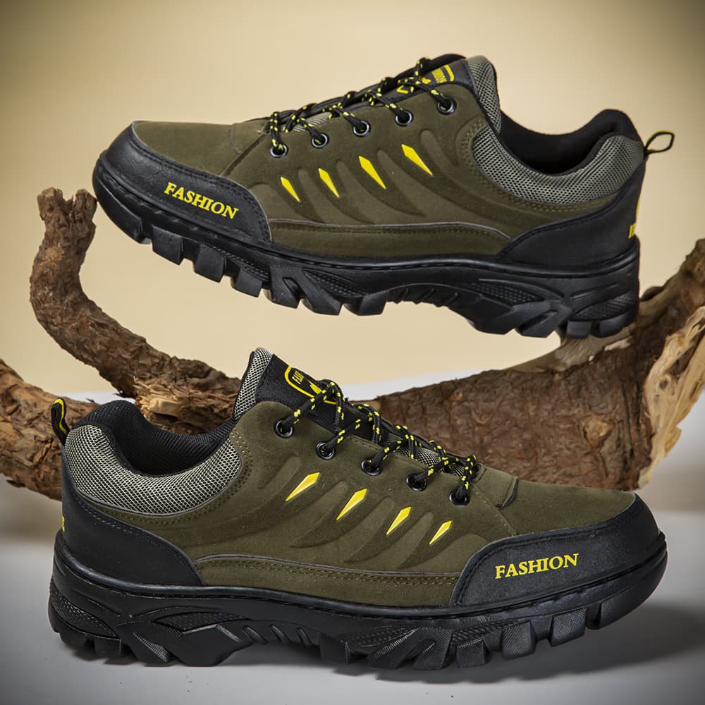 Cross-border mountaineering men's shoes new outdoor round-toe flat-heeled casual shoes men's trendy warm and comfortable cold-stick mountaineering shoes 3