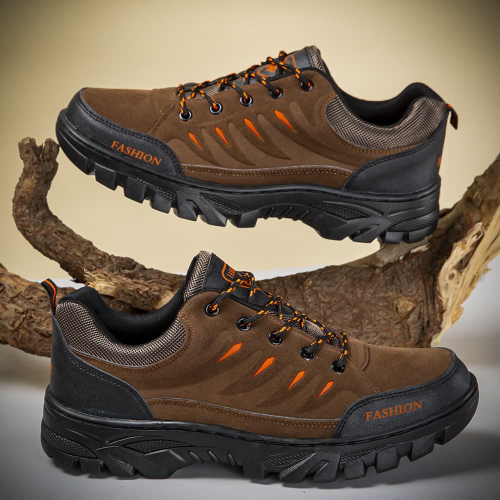 Cross-border mountaineering men's shoes new outdoor round-toe flat-heeled casual shoes men's trendy warm and comfortable cold-stick mountaineering shoes 4