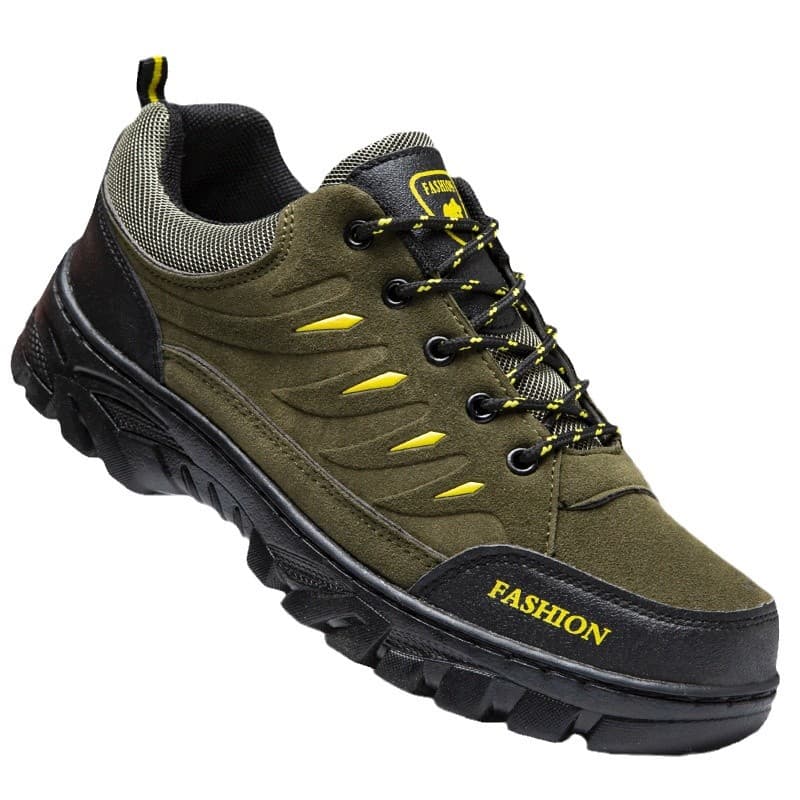 Cross-border mountaineering men's shoes new outdoor round-toe flat-heeled casual shoes men's trendy warm and comfortable cold-stick mountaineering shoes 6