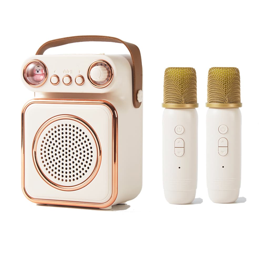 Singing karaoke microphone audio all-in-one microphone family ktv children wireless bluetooth speaker portable set 6