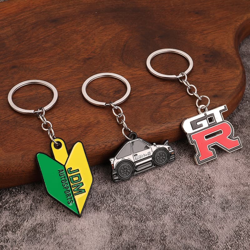 AE86 keychain initial D creative trend pendant Fujiwara Tofu shop peripheral products car vehicle decoration