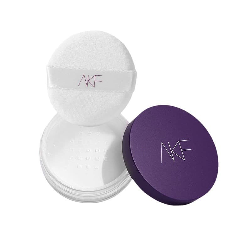 akf loose powder makeup oil control waterproof sweatproof long-lasting oil control non-removing makeup powder women official flagship store authentic AKF 6