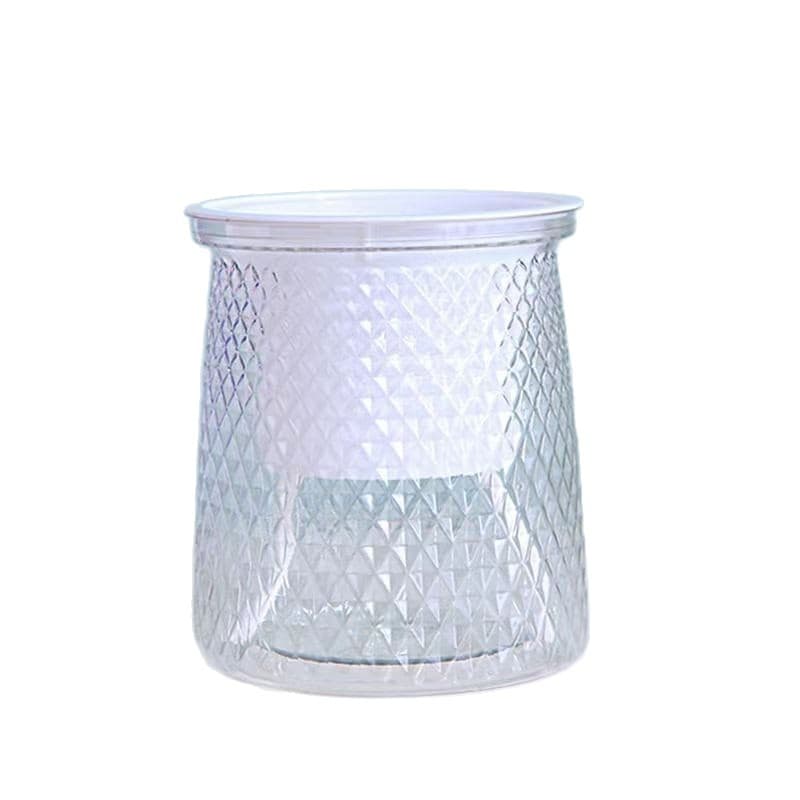 Starry Pot New Automatic Water-Absorbing Lazy Flower Pot Light Luxury Creative Flower Arrangement Office Plastic Hydroponic Flower Pot Wholesale 6