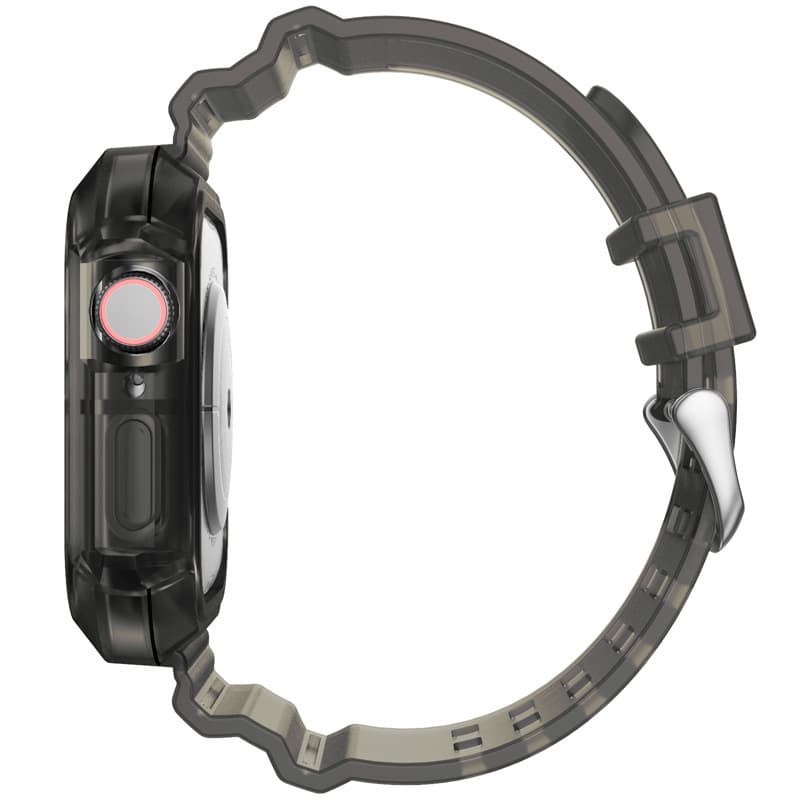 Suitable for Applewatch transparent glacier integrated watch strap case Apple iwatch ultra s8 watch strap 4