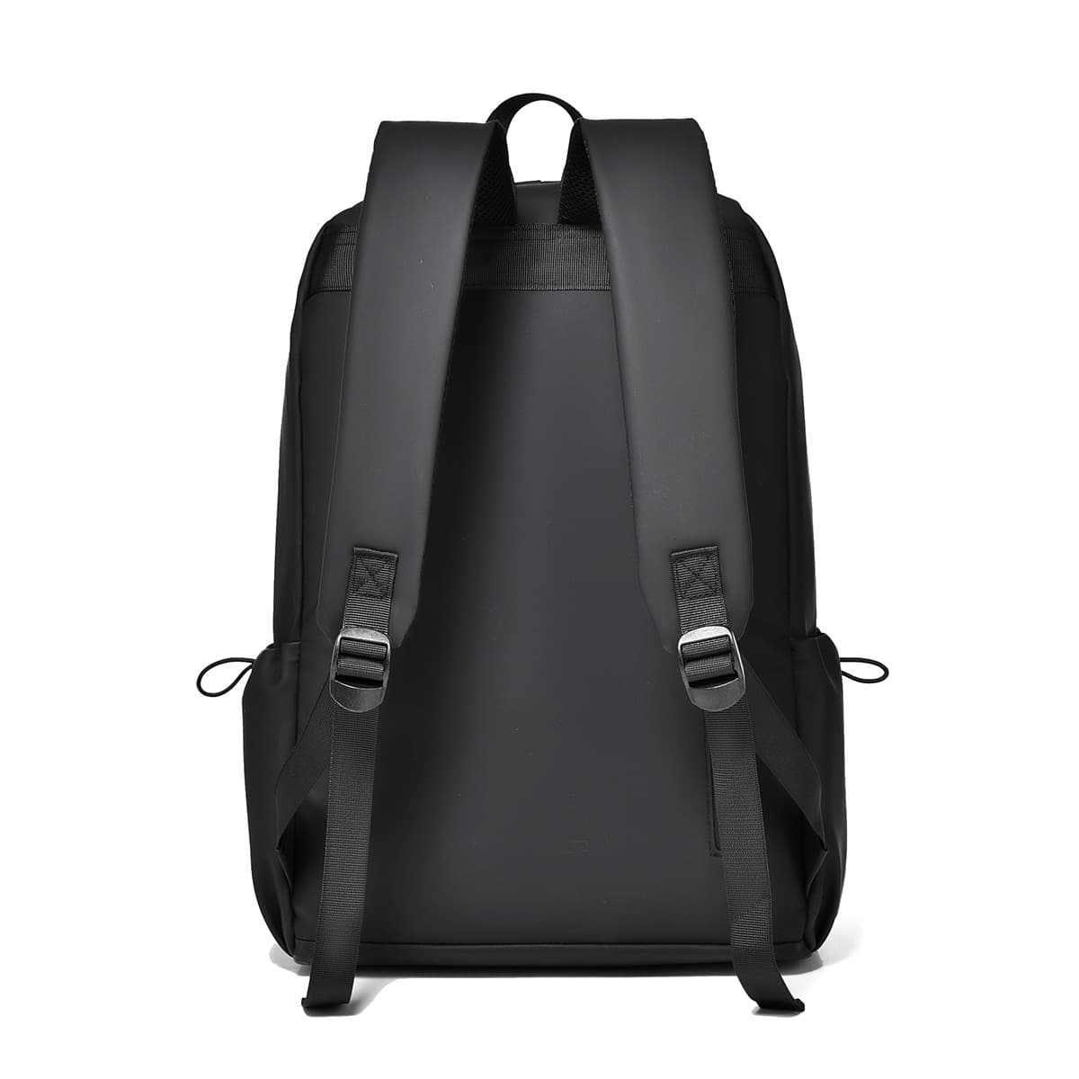 Junior high school student schoolbag men's simple solid color backpack water-repellent backpack large capacity computer bag can be printed with logo 5