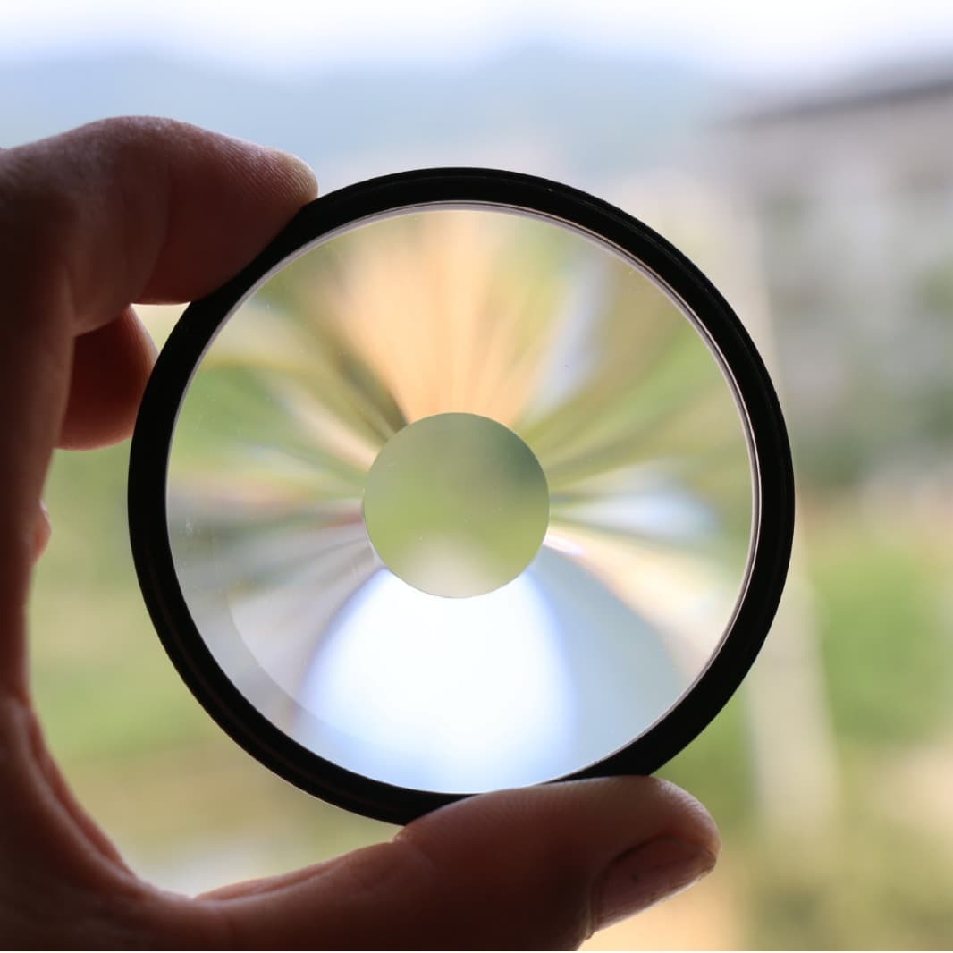 Cross-border hot-selling photography foreground blur vortex black hole special effect filter SLR camera accessories 1