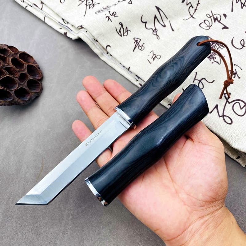 [Zhuyue] M390 Outdoor Multifunctional Knife Household Multifunctional Fruit Cutter Portable Knife Practical Tool 3