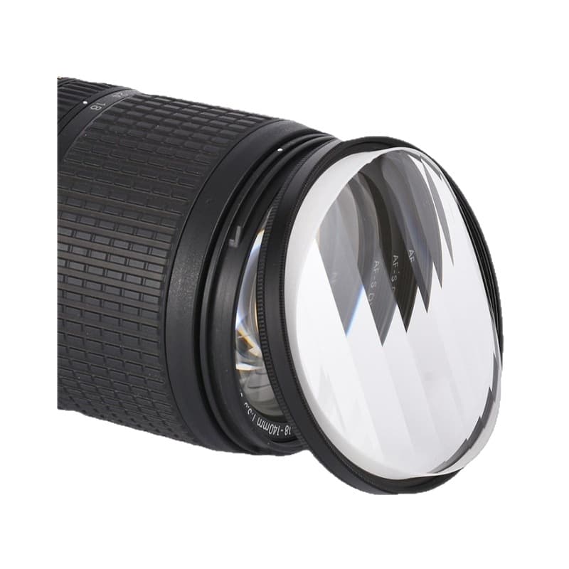 Cross-border hot selling linear special effects camera filter prism split image repeating image camera SLR lens accessories film and television 6