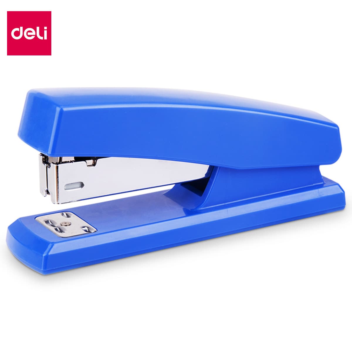 Deli Stationery 0425 student book binding labor-saving No. 12 office stapler can bind 20 pages standard stapler 5