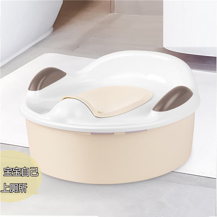 Three-in-one children's toilet, baby toilet seat, infant and toddler toilet training toilet potty with armrests 7