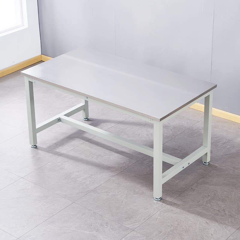Stainless steel workbench table factory workshop assembly line packaging operation table laboratory inspection table stainless steel table 4