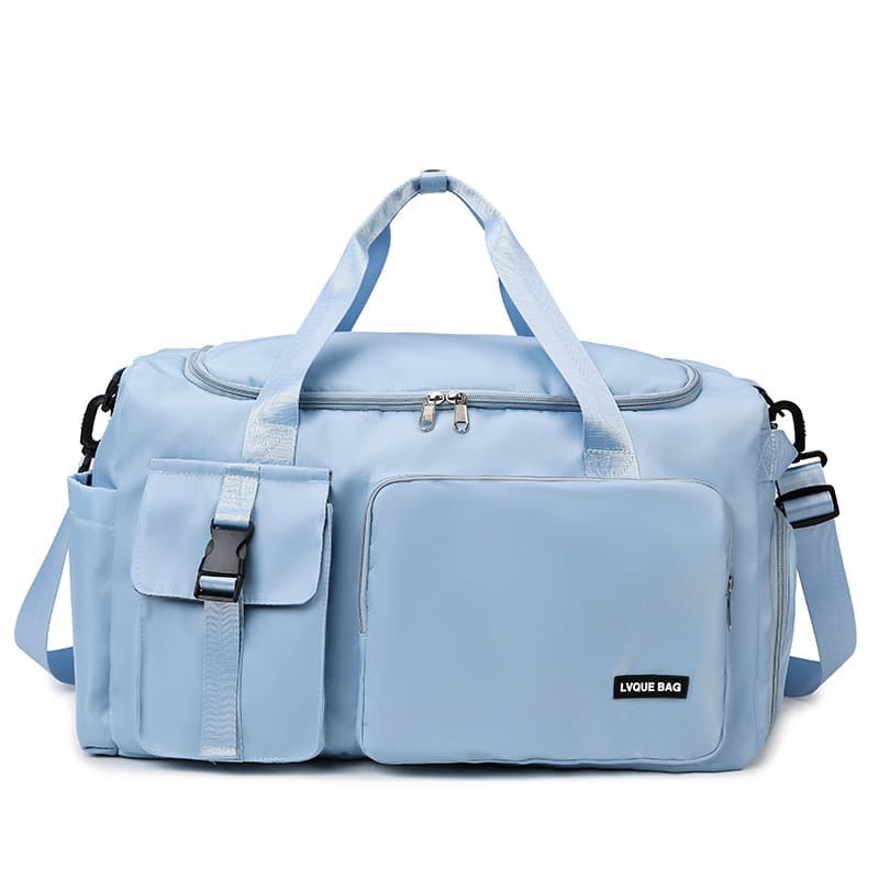 Travel bag large capacity women's sports training fitness bag multifunctional dual-use portable backpack short-distance luggage bag 9