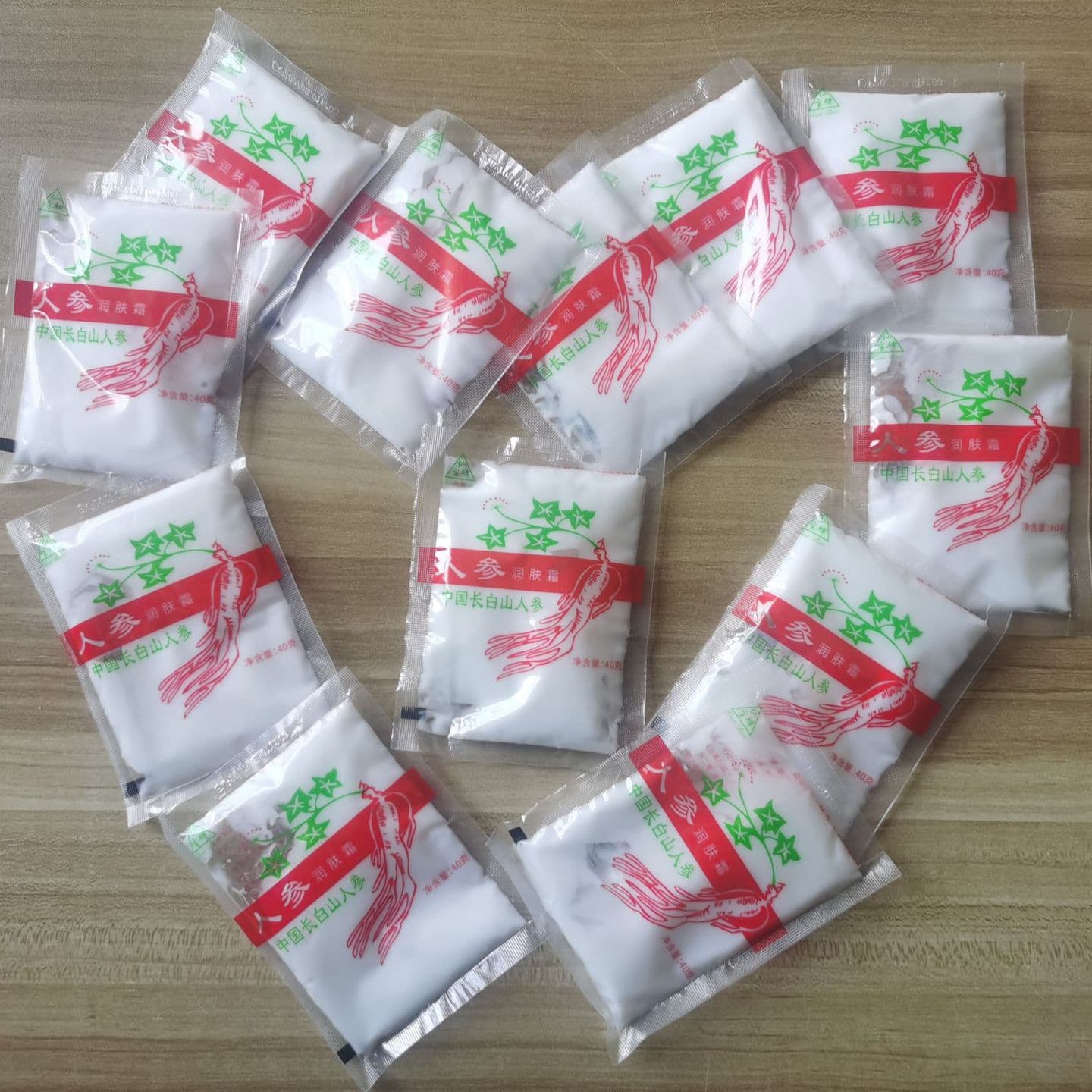 Ginseng Snow Cream Ginseng Moisturizing Cream 40g/bag 5