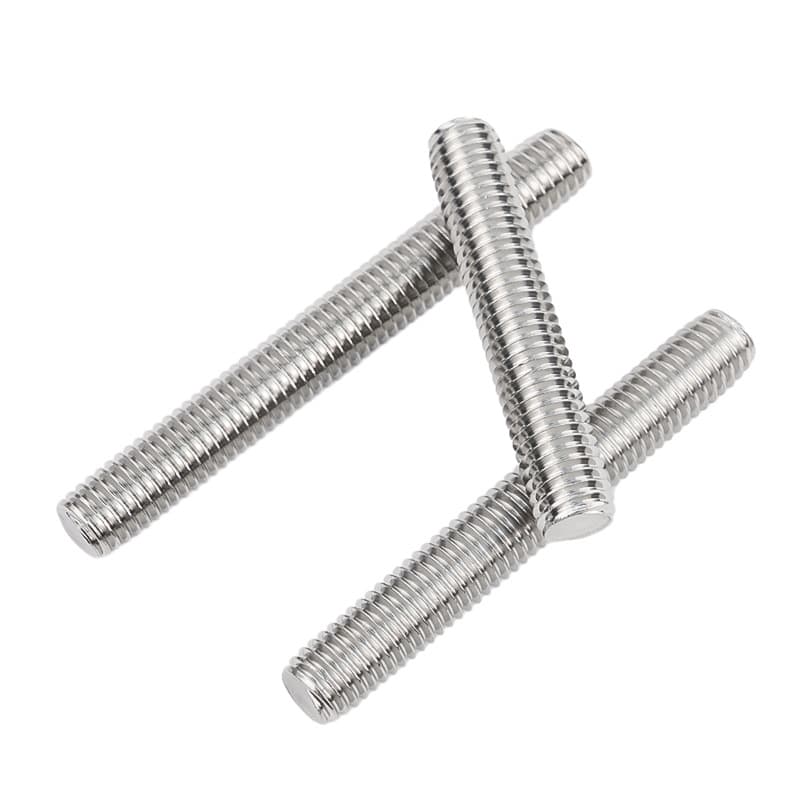 201 stainless steel short tooth bar fully threaded stud screw through thread screw M3M4M5M6M8M10M12 6