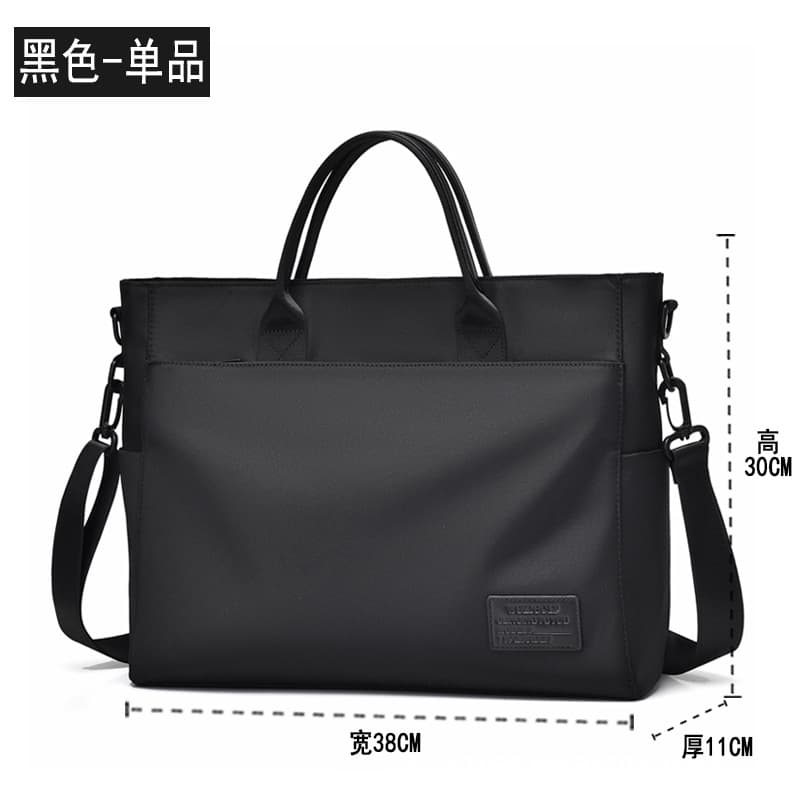 Cross-border wholesale waterproof men's handbag casual youth briefcase computer bag business men's backpack anti-theft 7