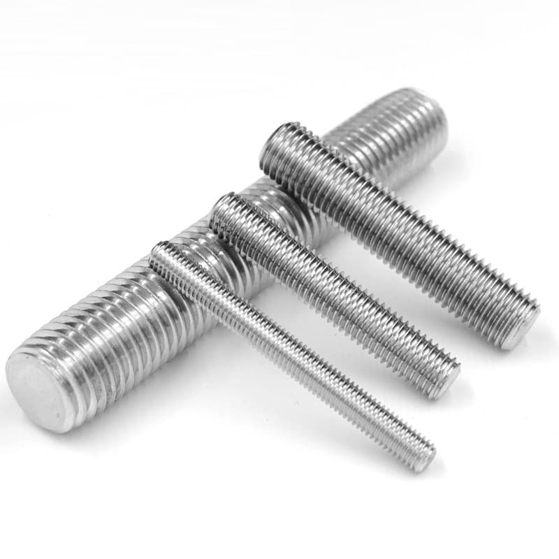 304 stainless steel tooth rod, threaded screw, fully threaded stud screw, double-ended full wire adjustment bolt, short tooth bar 3