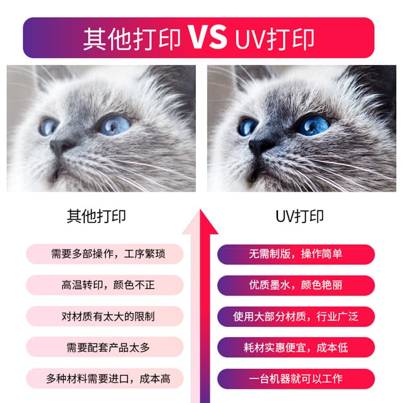 UV printer PVC clothing T-shirt canvas bag hot and cold transfer stickers white ink heat transfer digital direct inkjet printing machine 4