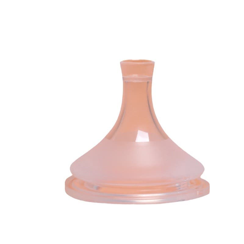 Wholesale wide mouth baby bottle replacement mouth baby bottle food grade liquid silicone one-stop suction mouth baby sucking pacifier 6