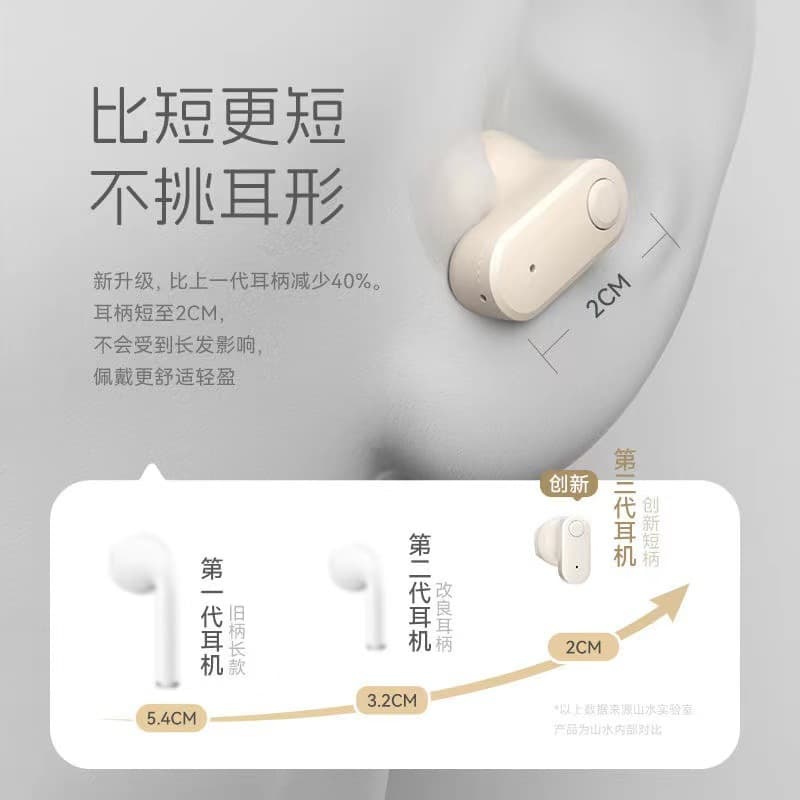 Cross-border new T89 private model TWS wireless Bluetooth headset short handle semi-in-ear noise-cancelling music game headset 4