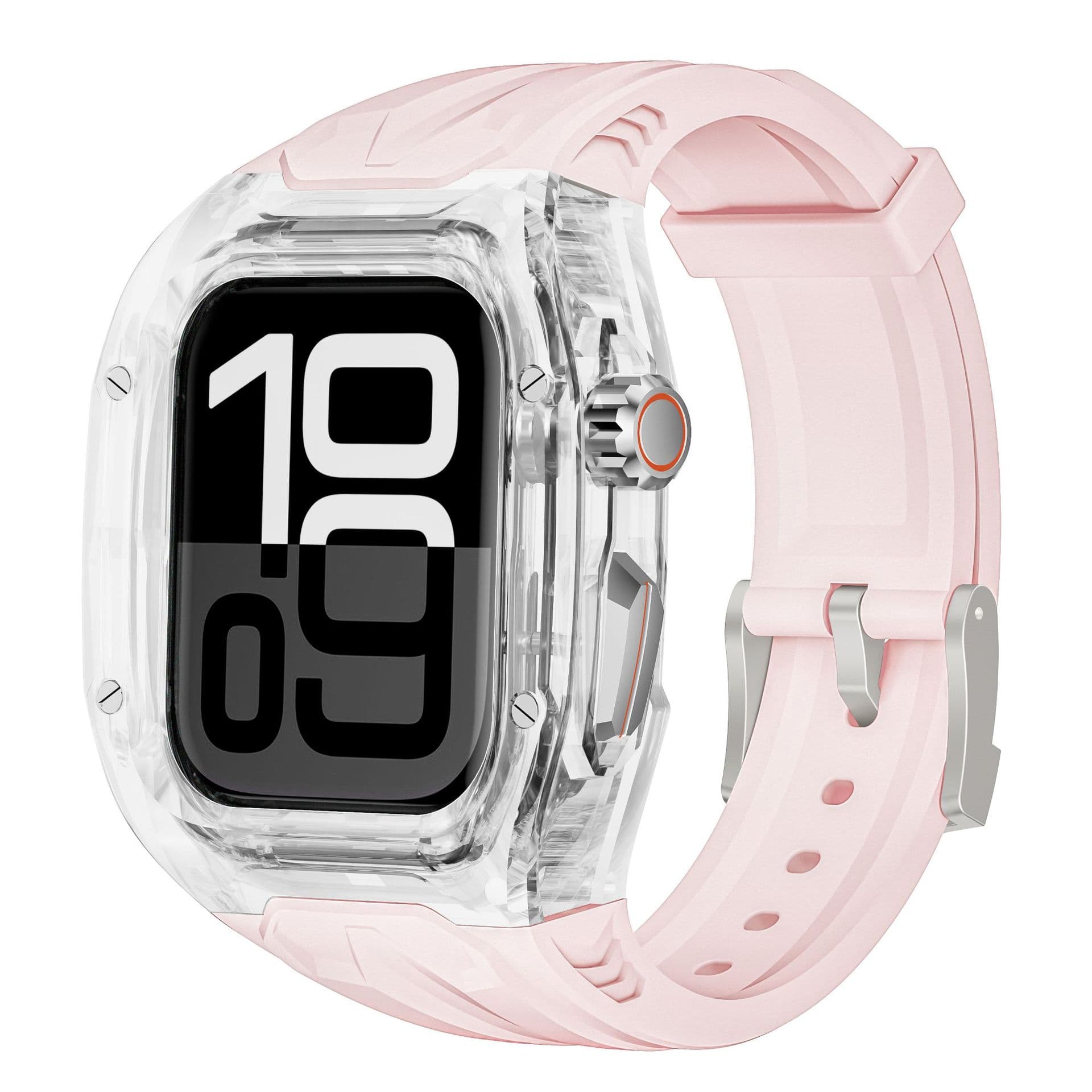 S11 is suitable for Apple Watch 10th generation iwatch Lambo modified Richard style transparent case Apple watch strap 5