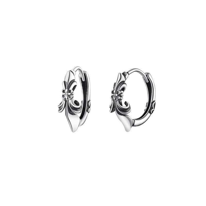 Cross earrings for men and women, fashionable and high-end earrings, retro old earrings, trendy Yiwu best-selling jewelry accessories 7