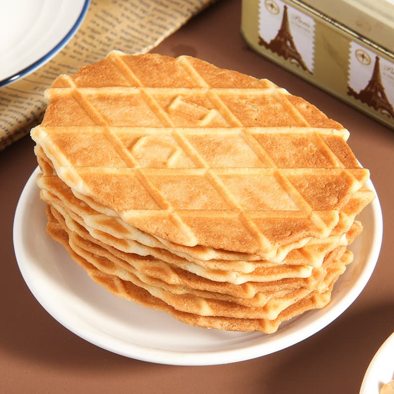 Denver Chocolate Chips 43g boxed cheesecake butter crispy waffles waffle snacks wholesale 3