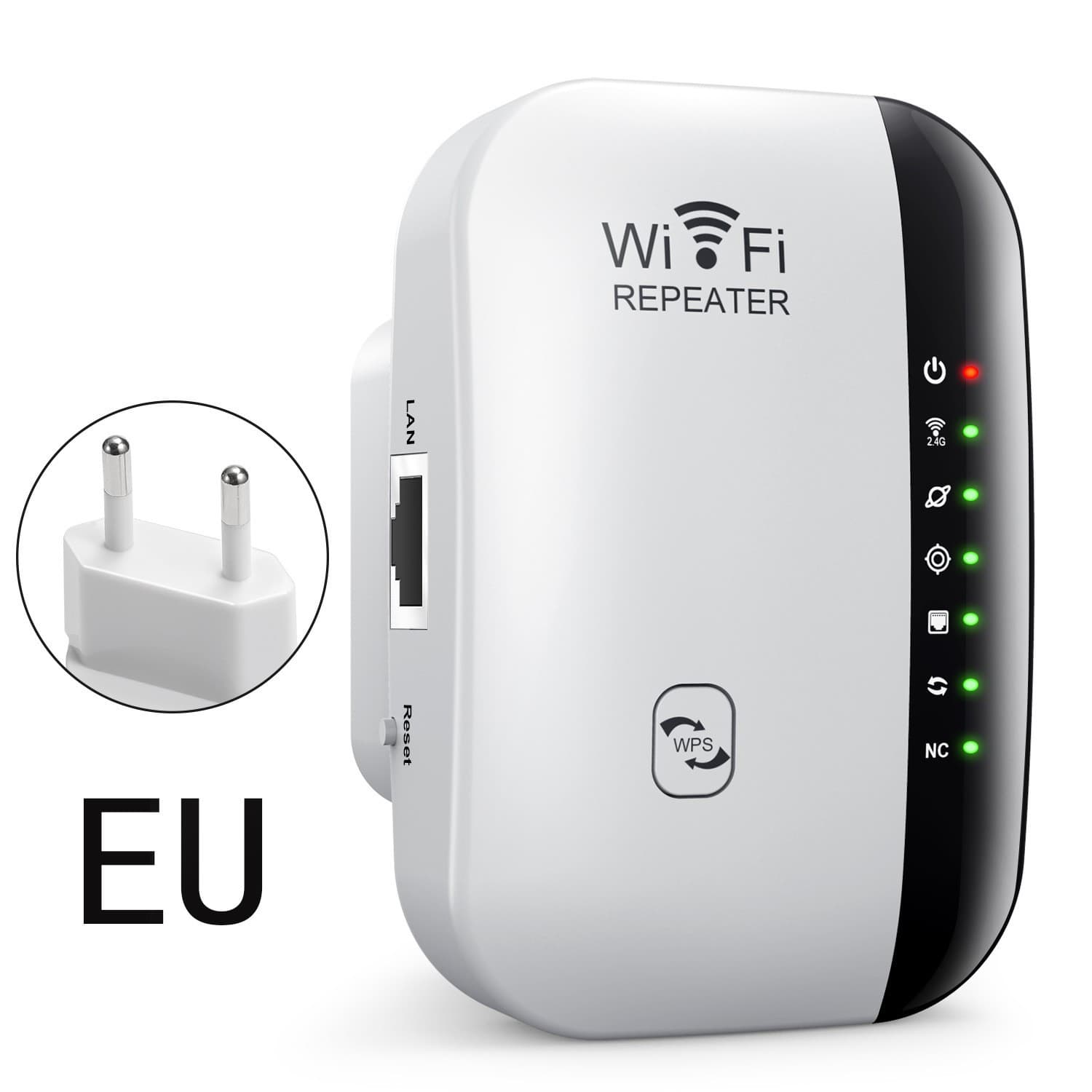 Wireless wifi repeater built-in antenna wireless router network extension booster signal amplifier 300M 10