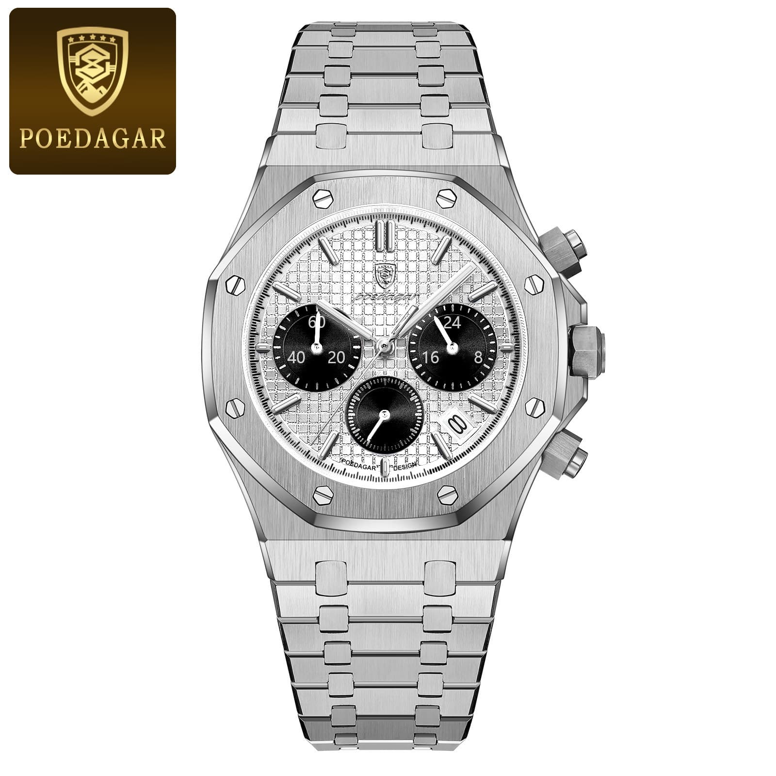 Swiss brand new multifunctional quartz men's watch trendy watch live broadcast foreign trade hot model one piece drop shipping 10