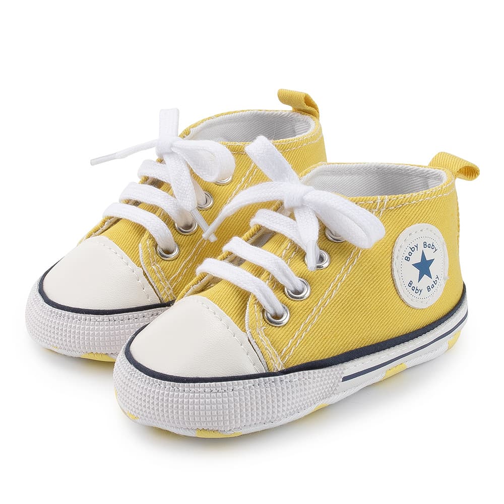 Amazon's hottest baby shoes, baby shoes, classic canvas shoes, children's shoes, soft sole toddler shoes, baby shoes 7