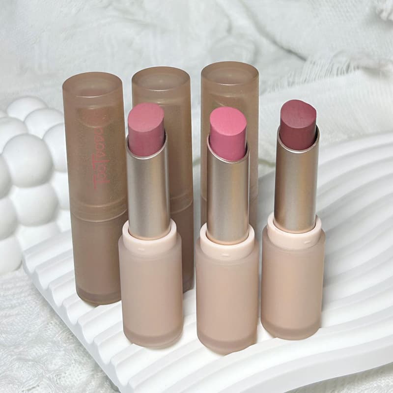 TootDodo lipstick air mist velvet enhances complexion long-lasting non-stick cup soft matte nude lipstick 4