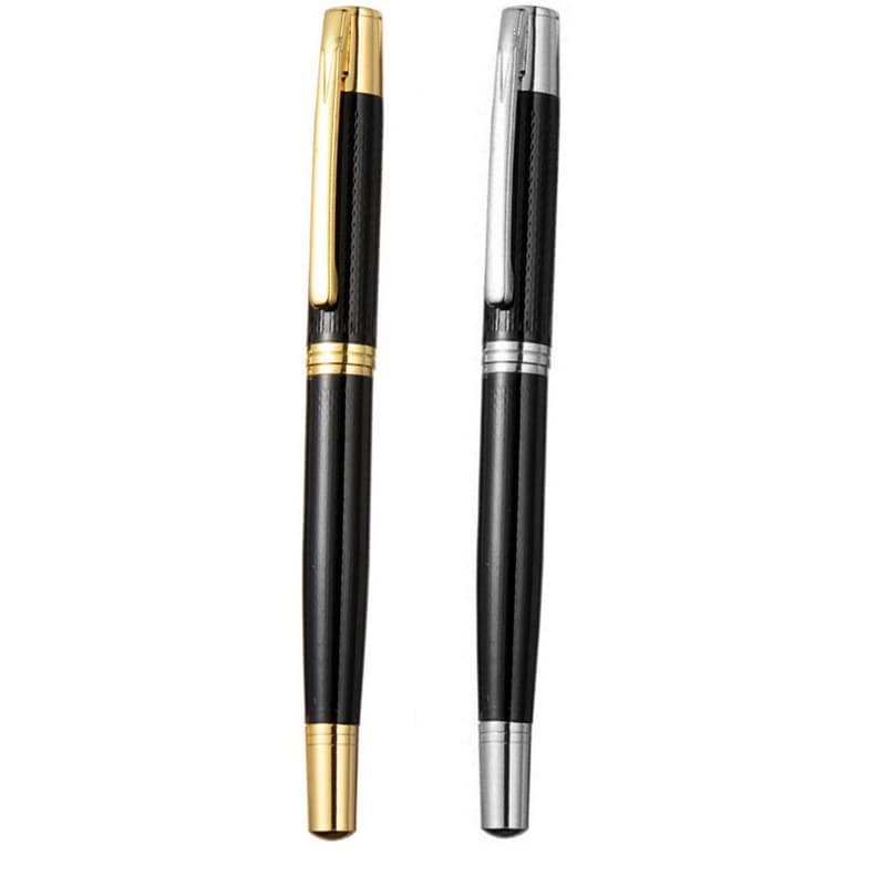 Stainless steel copper ballpoint pen neutral ballpoint pen two pen set signature pen metal pen holiday gift 6