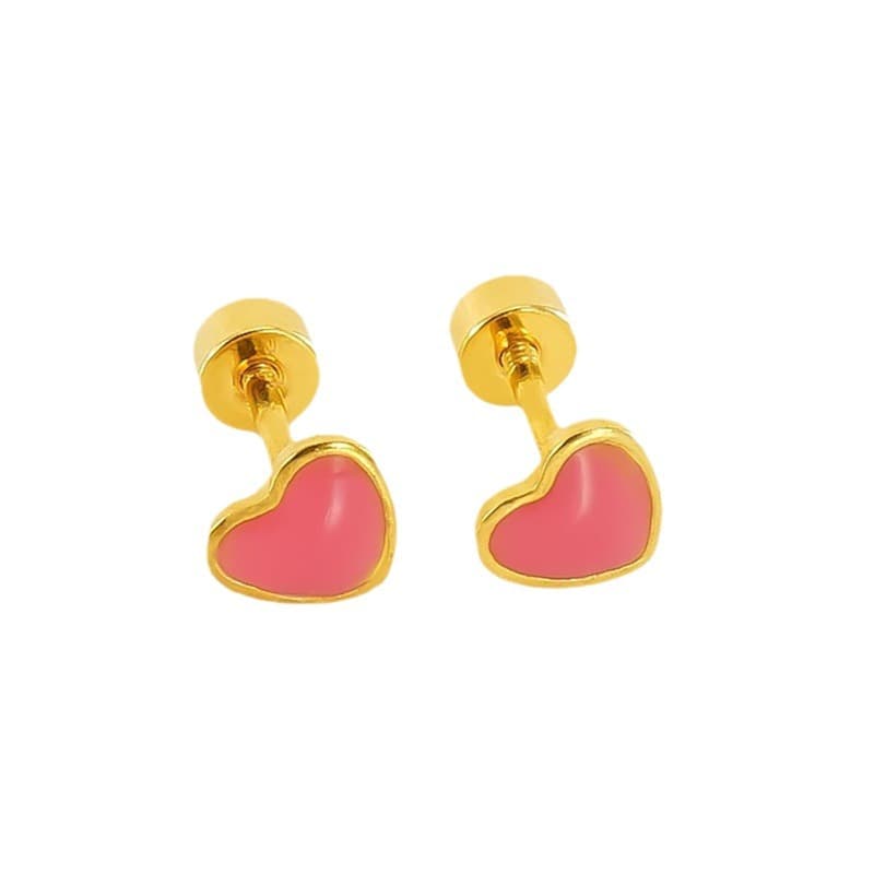 European and American simple, cute, sweet and loving earrings, personality, fashion, oily temperament, versatile small earrings, women's earrings 6