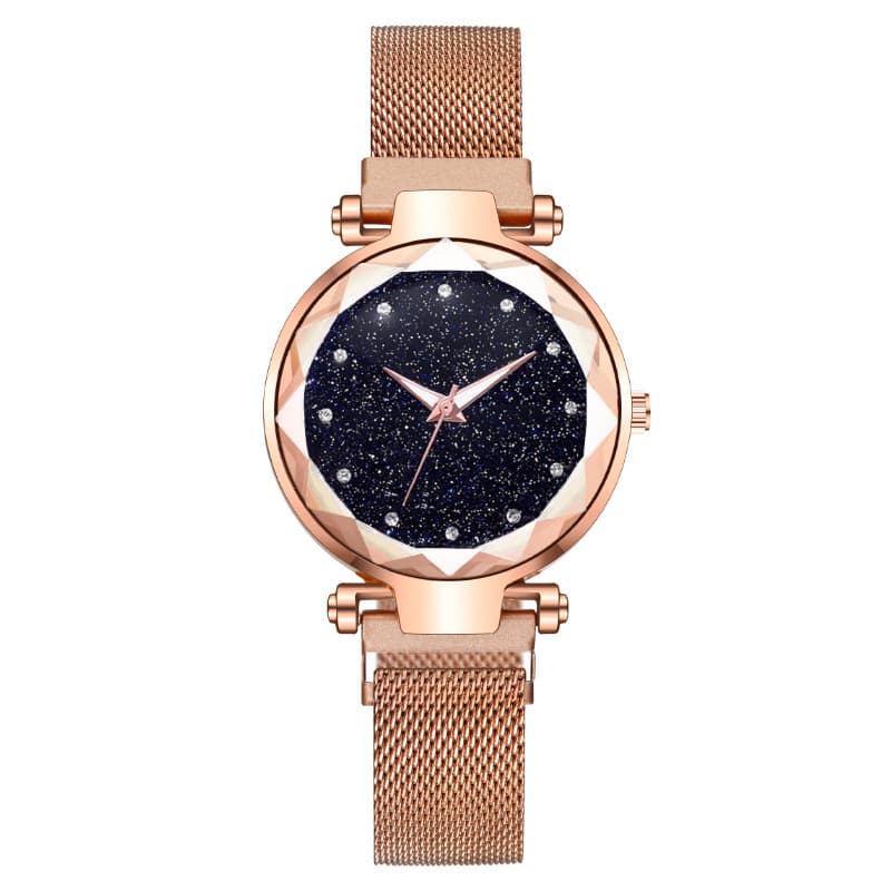 Factory direct sales foreign trade popular luxury set box versatile large rhinestone women's five-piece gift box quartz watch 6