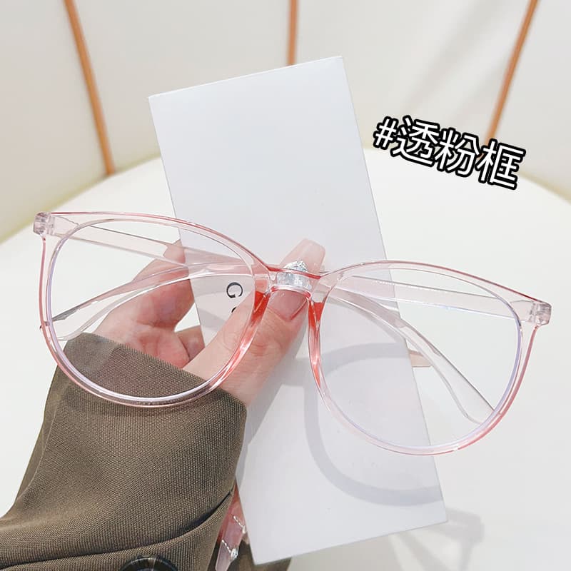 1965 new anti-blue light reading glasses, ultra-light Korean version, bare-faced internet celebrity, same style for men and women, finished elderly prescription glasses 3