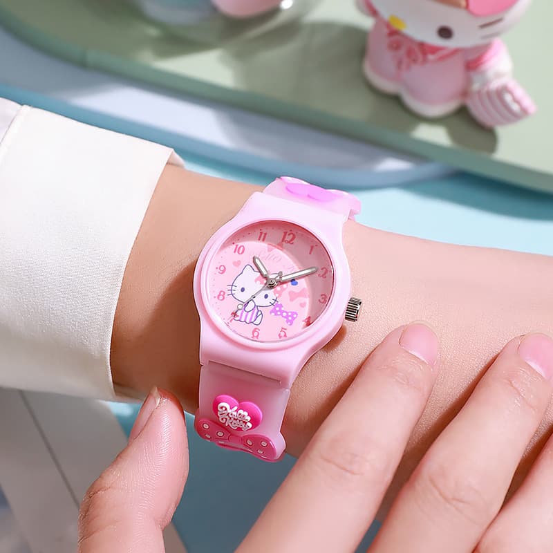 New cute cartoon children's watch jelly primary school student watch quartz watch gift for boys and girls 8