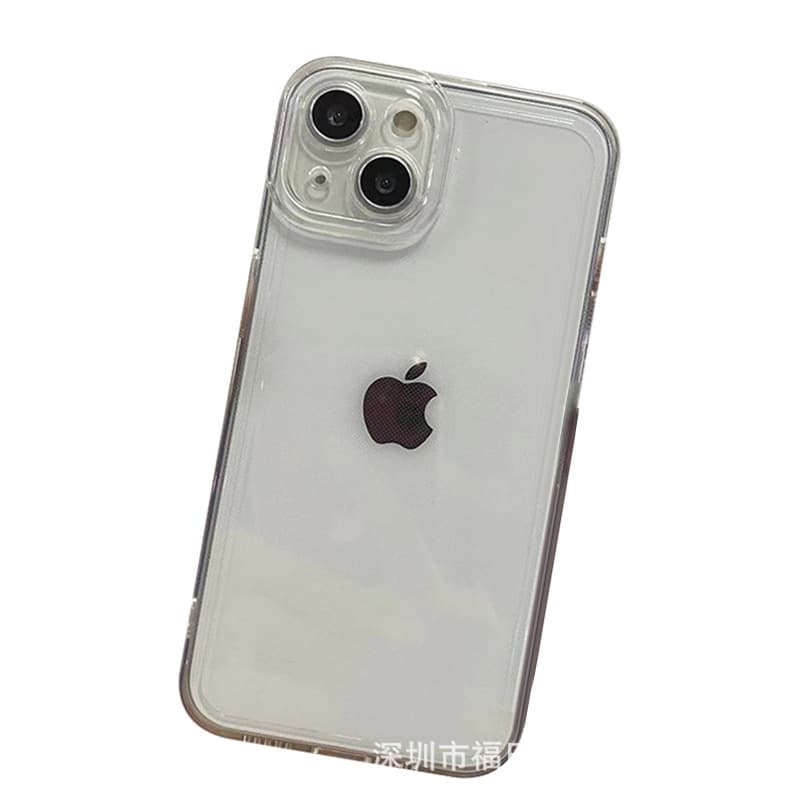 Transparent suitable for Apple 15/16 anti-fall 14 mobile phone case iphone13pro mobile phone case PM soft shell 11 wholesale 13 6