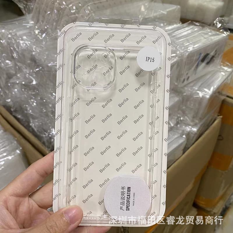 Transparent suitable for Apple 15/16 anti-fall 14 mobile phone case iphone13pro mobile phone case PM soft shell 11 wholesale 13 7